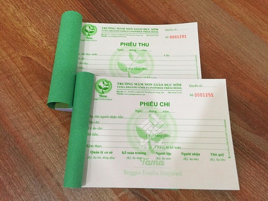 IN PHIẾU THU CHI 